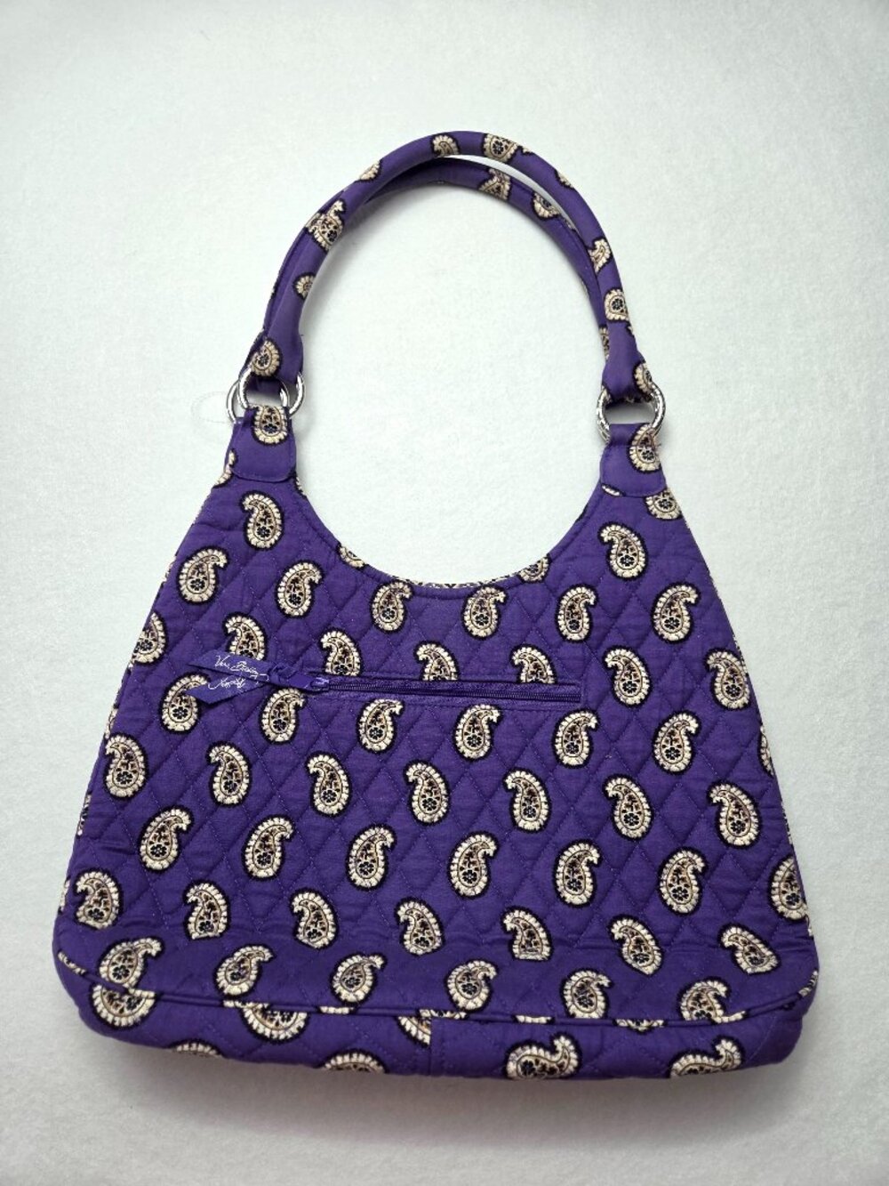 Vera Bradley Simply Violet Purple Punch Paisley hobo bag purse